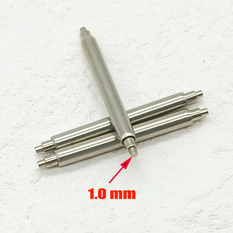 Strap Link Pins para Seiko Watch, Fat Spring Bar, bracelete Spring Bars, SKX007, Tuna 6105, Diâmetro 2.5mm, 2 pcs, 4 pcs, 10pcs, 20mm, 22mm