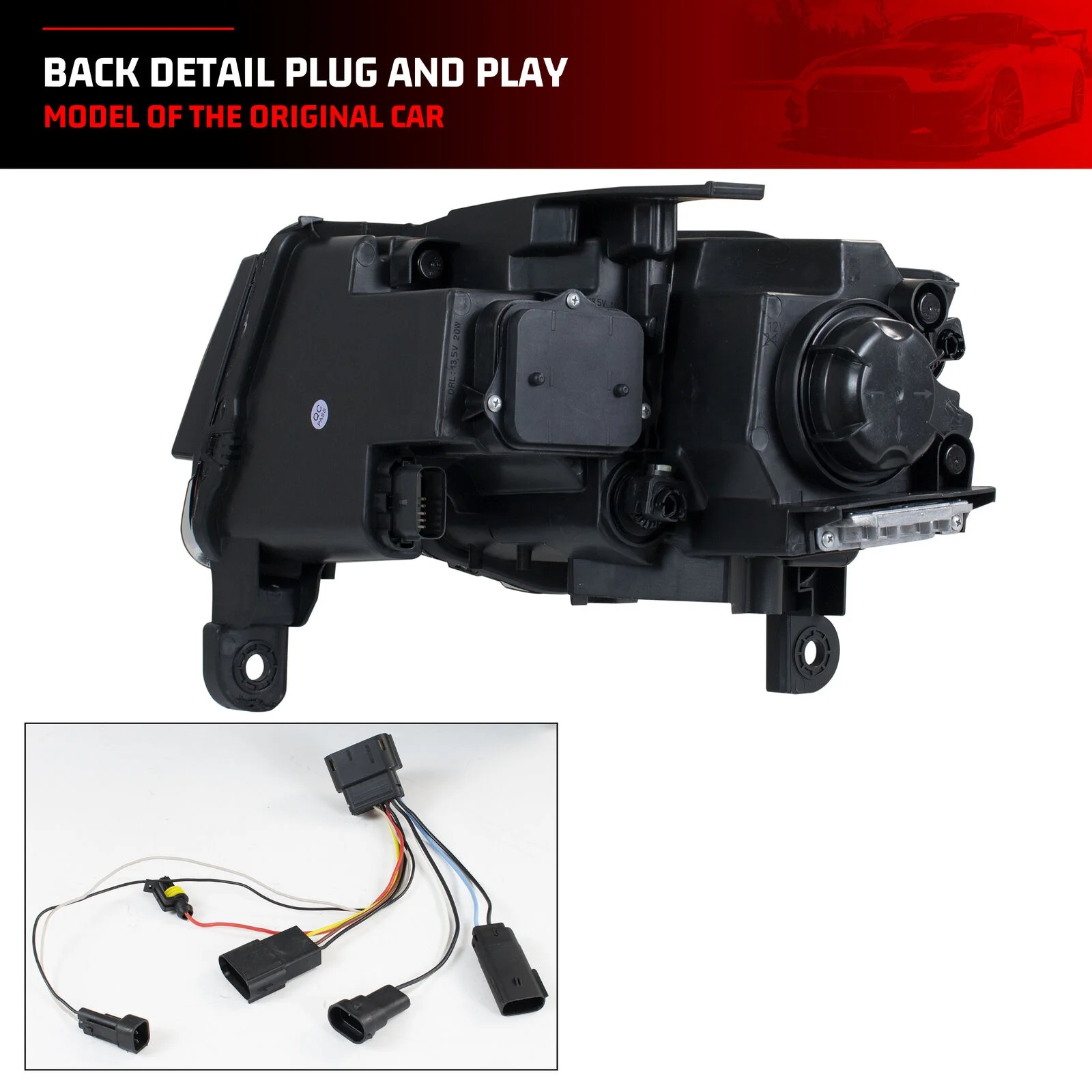 Auto Parts Headlights LED Lamp For Jeep Grand Cherokee 2017 2021 4th Gen WK2 Projector Dynamic Turn Signal Assembly - Image 4