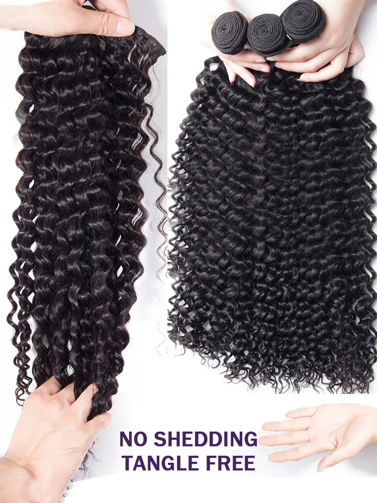 Rosabeauty 28 30 Inch Bundles Curly Human Hair Bundles Raw Virgin Remy Double Weft Wholesale Loose Deep Wave Hair Extensions