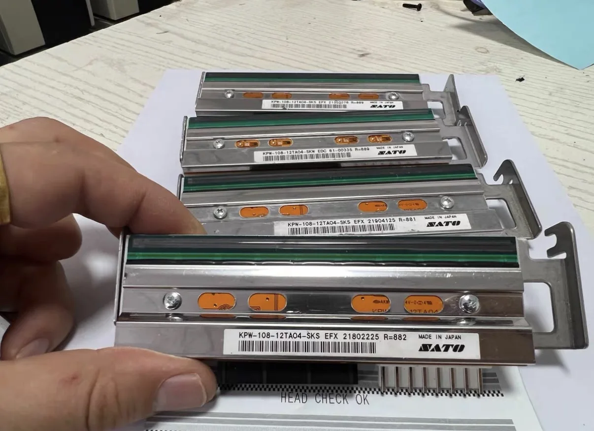 1PC Free Shipping CLN4X Printhead Original for SATO CLN4X 203dpi 300dpi Label Printer Head Barcode Print Head