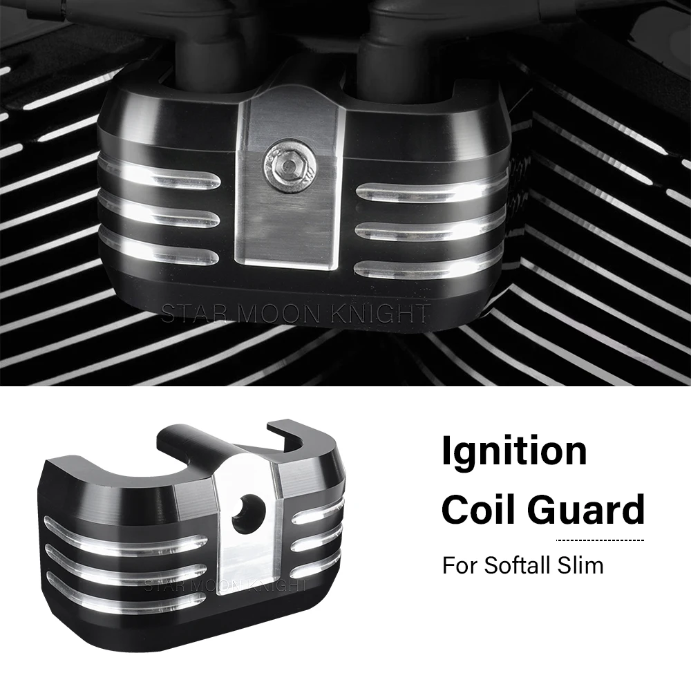 

Ignition Guard For Softail Slim Heritage Classic Motorcycle Accessories Ignition Coil Protective Cover