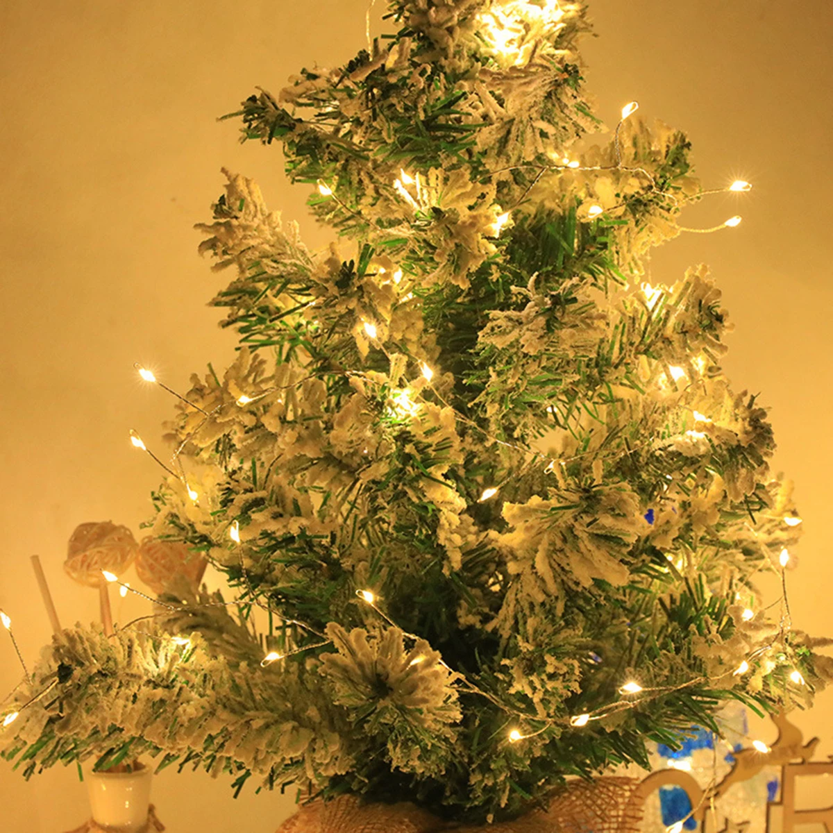 6 متر-50 متر العنقودية الألعاب النارية سلسلة أضواء الجنية عيد الميلاد ضوء جارلاند LED لحفل الزفاف السنة الجديدة شجرة عيد الميلاد مصابيح ديكور #3