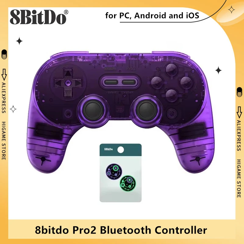 8bitdo Pro2 Bluetooth Controller For Windows macoS Steam Deck Android ios Nintendo Switch The Legend of Zelda Gamepad