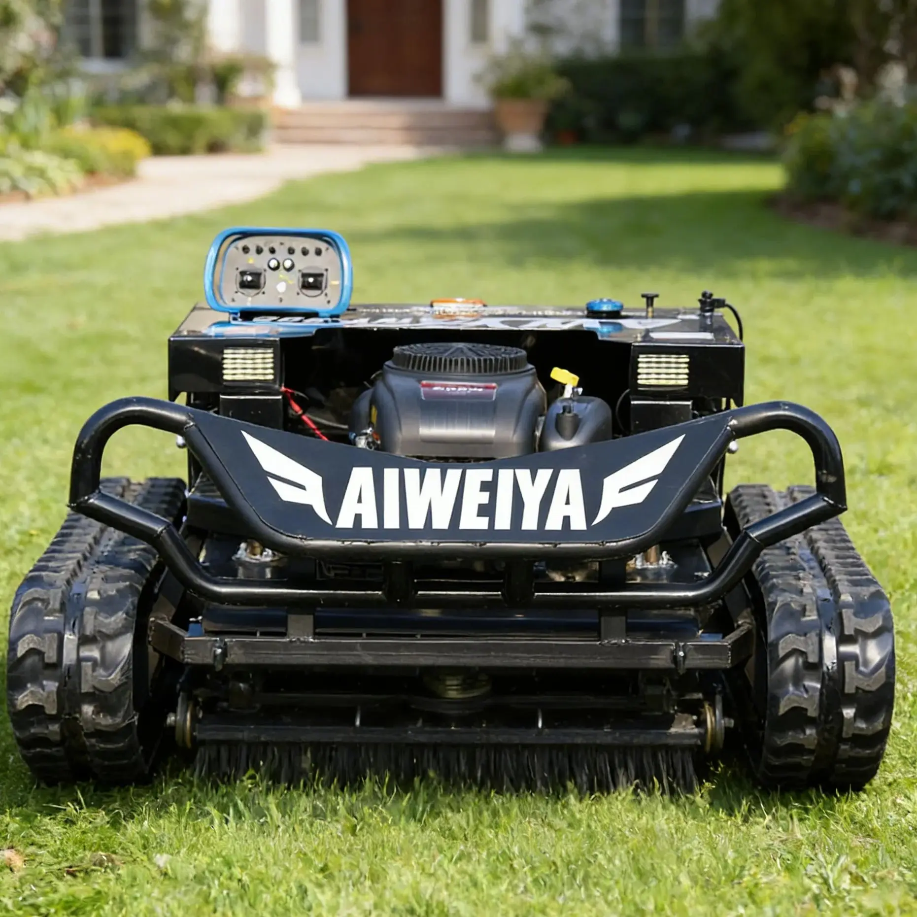 

Настраиваемая высокопроизводительная газонокосилка с дистанционным управлением, широкая совместимость для сада, виллы, фермы, различных типов газонов