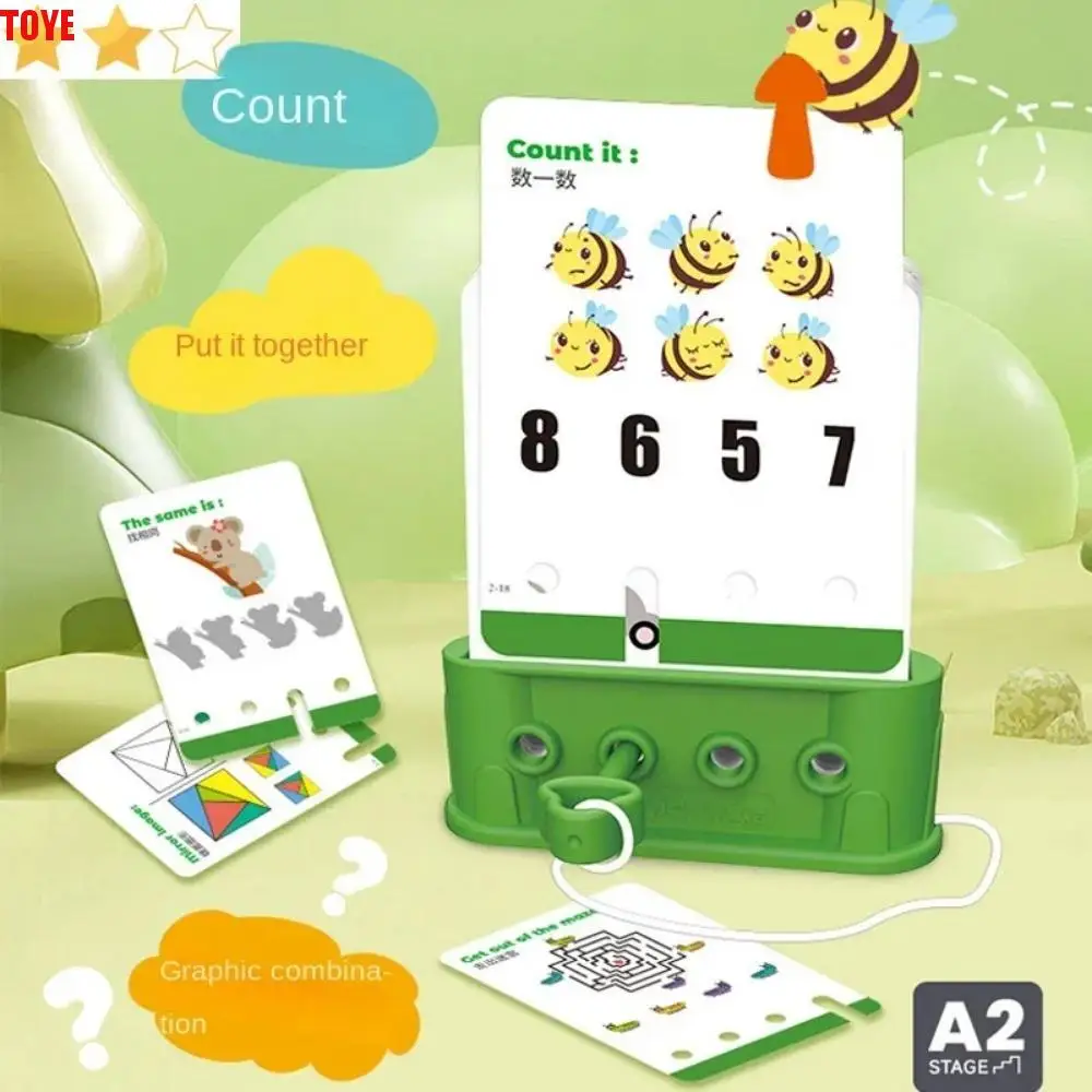 

Montessori English Logic Key Puzzle Game Matching Game 3D Logic Key Thinking Training Early Educational Intellectual