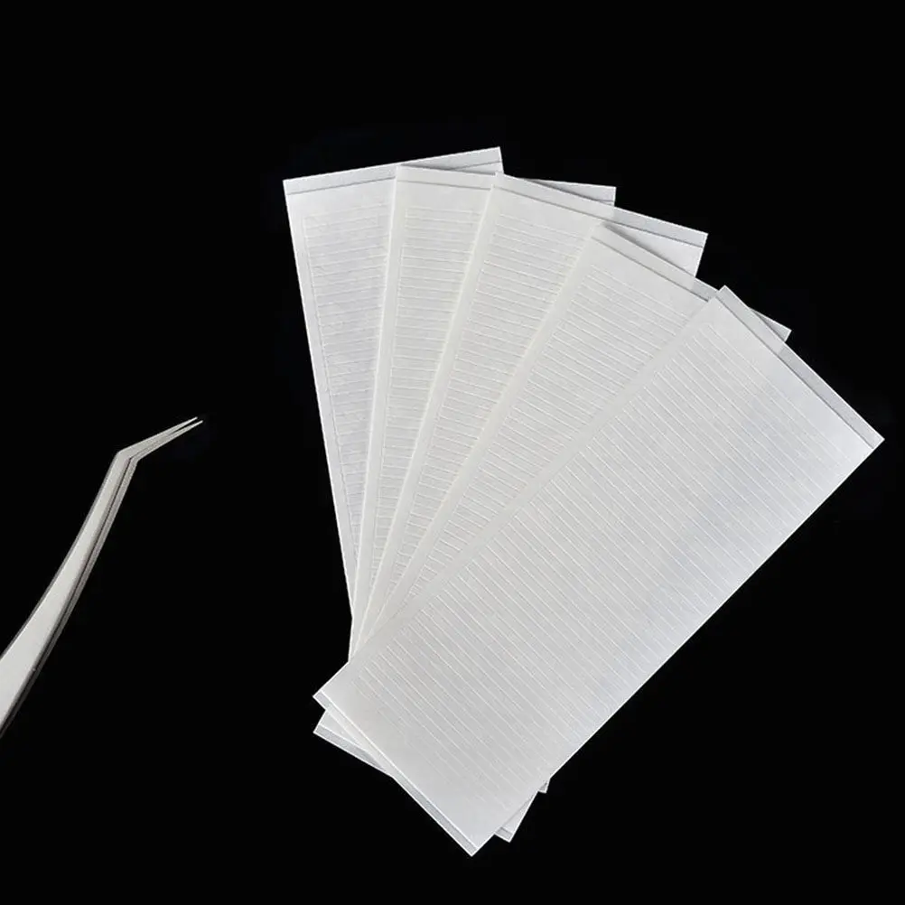 10Sheet Eyelash Adhesive Strip Holder Stand for Professional Lash Extension Grafting Organize Curl Lengths Safe Healthy Easy