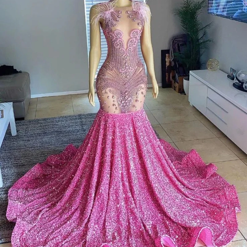 

New banquet high-end evening dress fishtail skirt pendulum design dress skirt fashion temperament dress Singer gala outfit