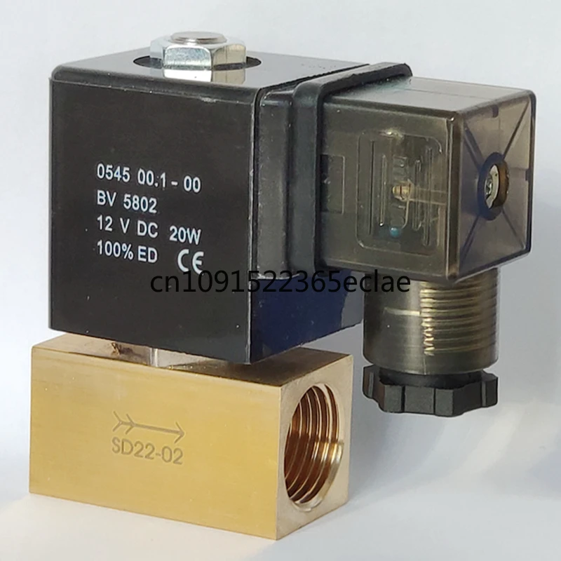 

SD22-02/JT22-02 two-position two-way high-pressure solenoid water air valve diameter 2MM pressure 8MPa