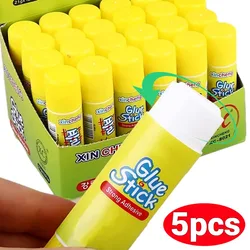 5/1Pcs White Color Solid Glue Stick for Student Stationery DIY Scrapbooking Solid Glue High Viscosity School Office Supplies