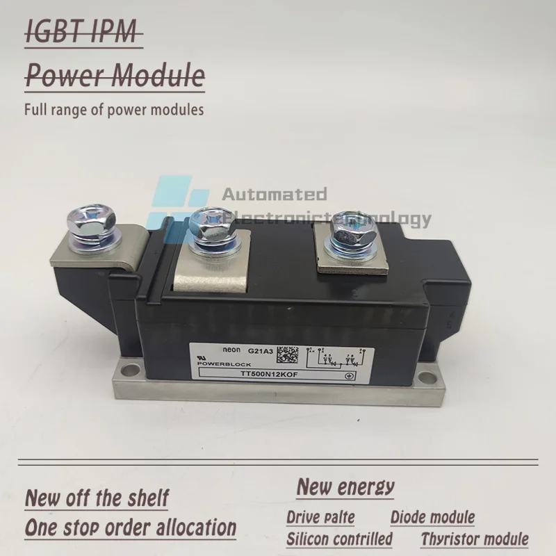 Phase Control Thyristor Module TT500N08KOF TT500N12KOF TT500N14KOF TT500N16KOF TT500N18KOF TT500N20KOF TT500N22KOF