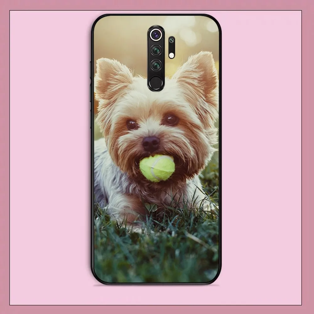 Coque de téléphone Yorkshire Terrier Dog pour Redmi, Note 4, X, 5, A, 6, 7, 8 T, 9, 9S, 10, 11, 11S, 11Epro, Casque M3 Pro