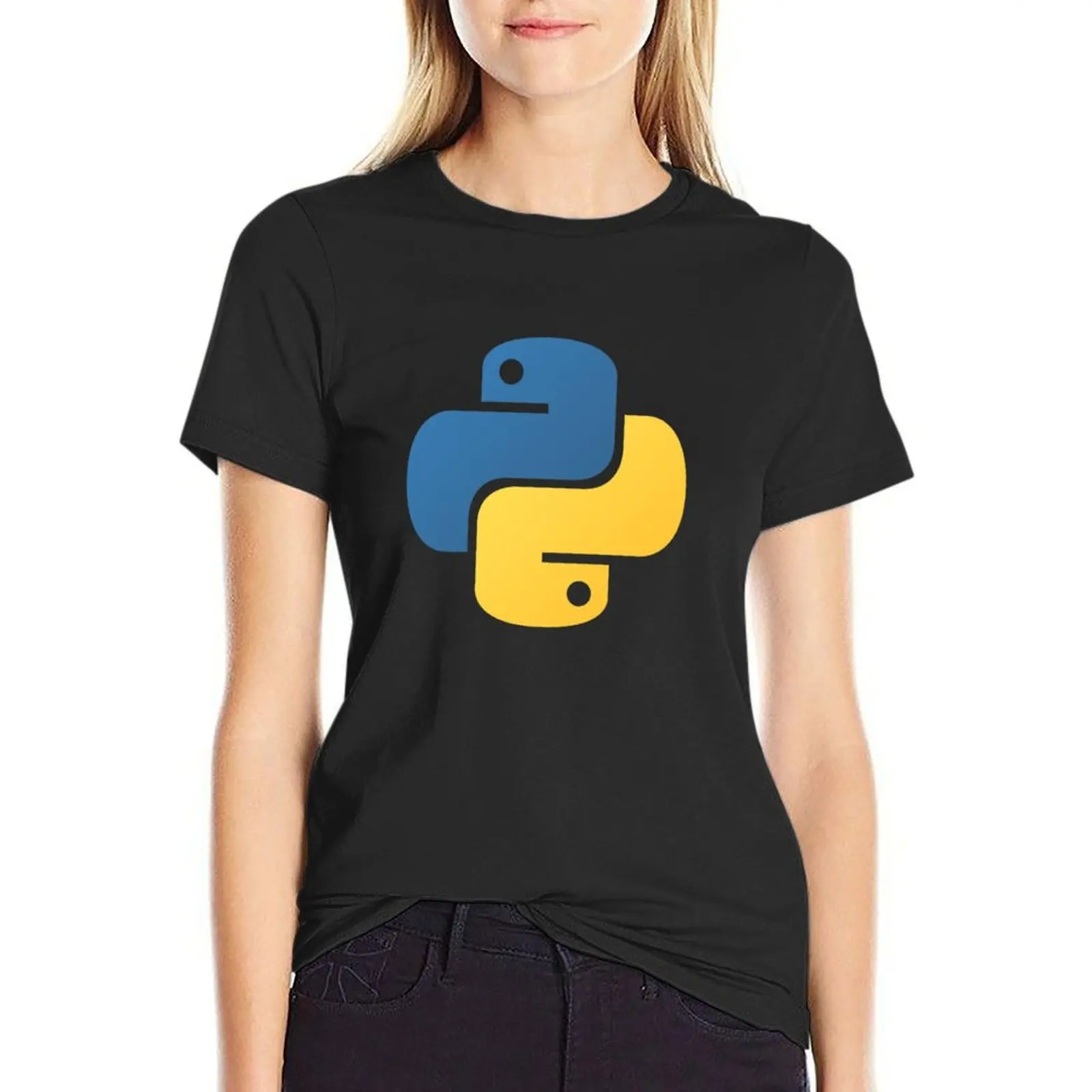 Python Programming T-Shirt quick-drying female tees plus sizes Women t shirt