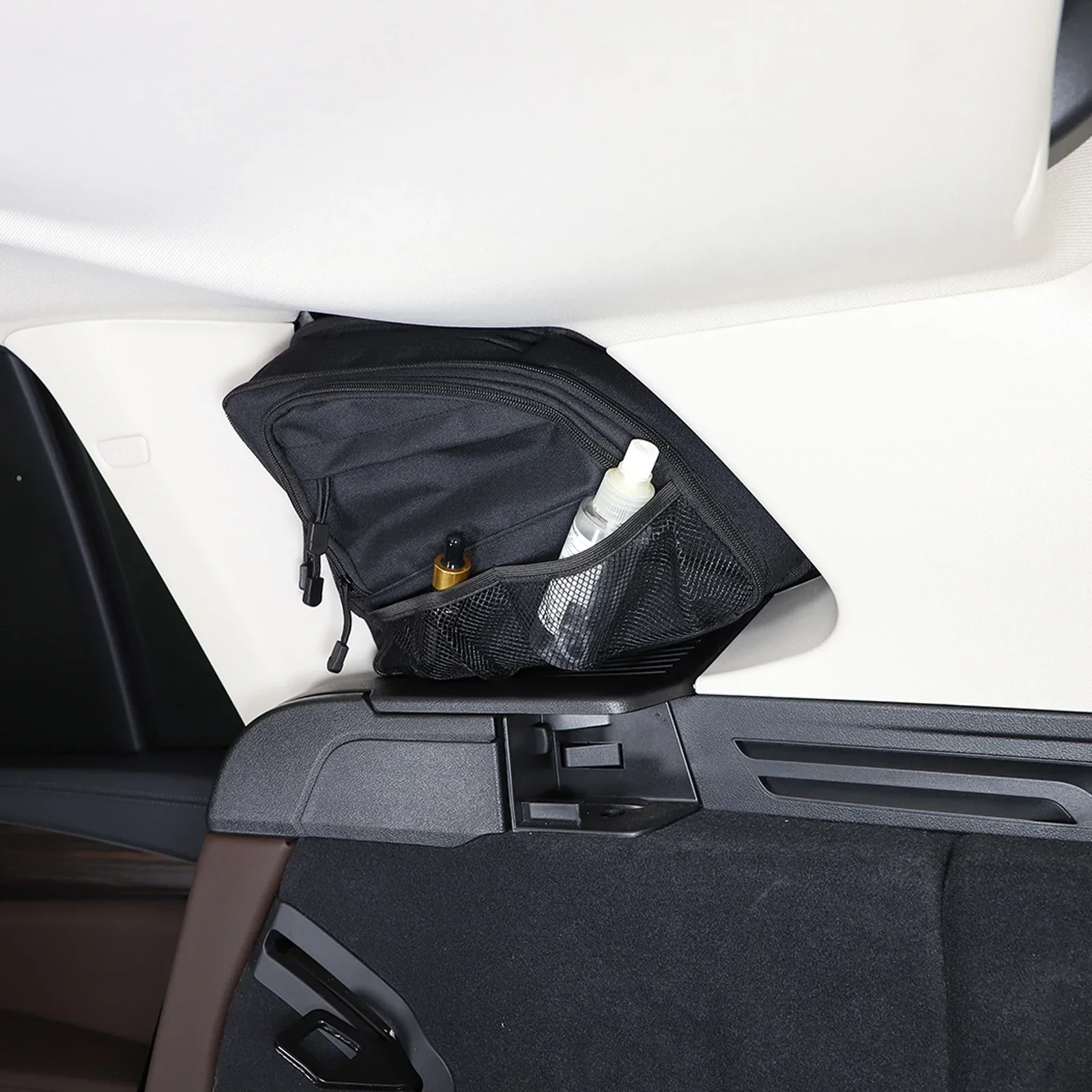 

1Pcs Oxford cloth black For BMW X3 G01 2018-2023 Car styling car trunk tool storage window bag interior modification accessories