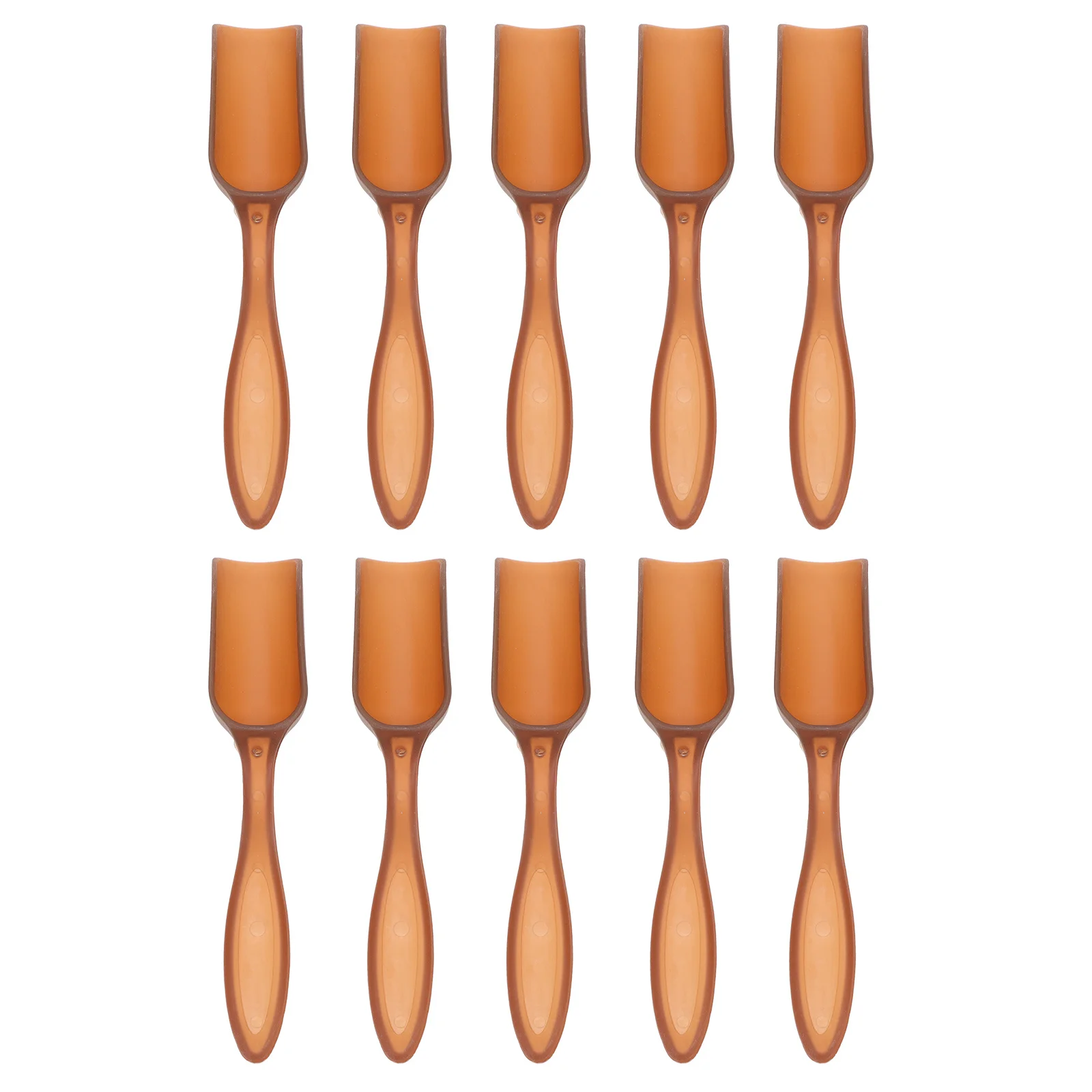 10Pcs Multi-Functional Garden Shovel PP Material Durable Lightweight Soil Loosening Weeding Planting Tool Digger Shovel