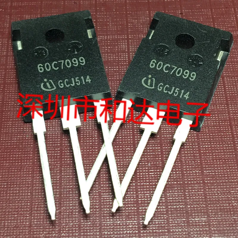 10PCS/Lot 60C7099 IPW60R099C7  TO-247 650V 83A   New And Imported Original 100%Test In Stock