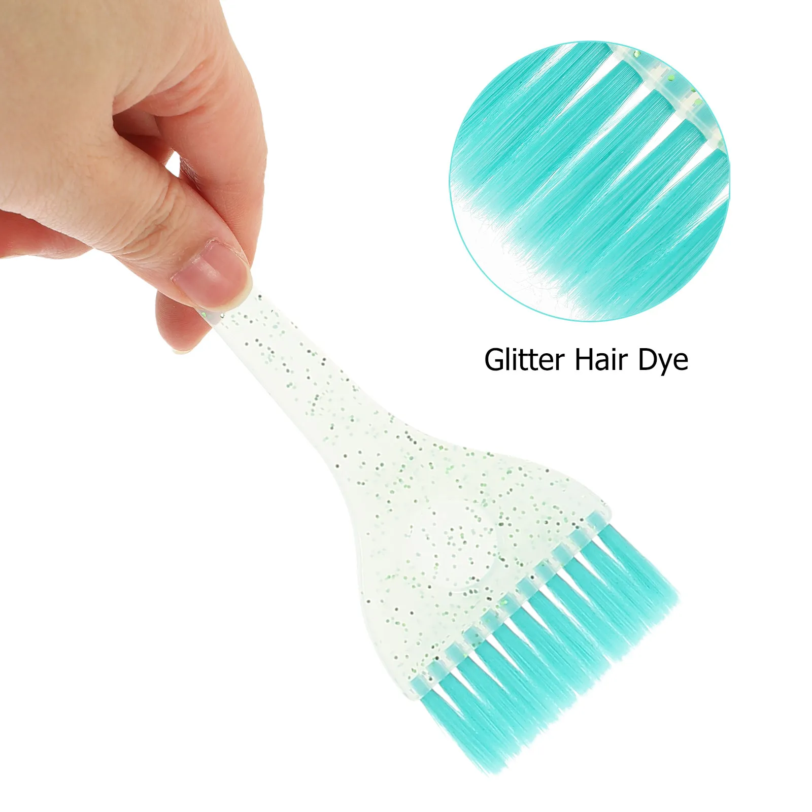 

1Set Hair Coloring Board Plastic Nylon Material for Dye Oil Treatment Application Salon Home Use Arc Handle Design Non-Slip