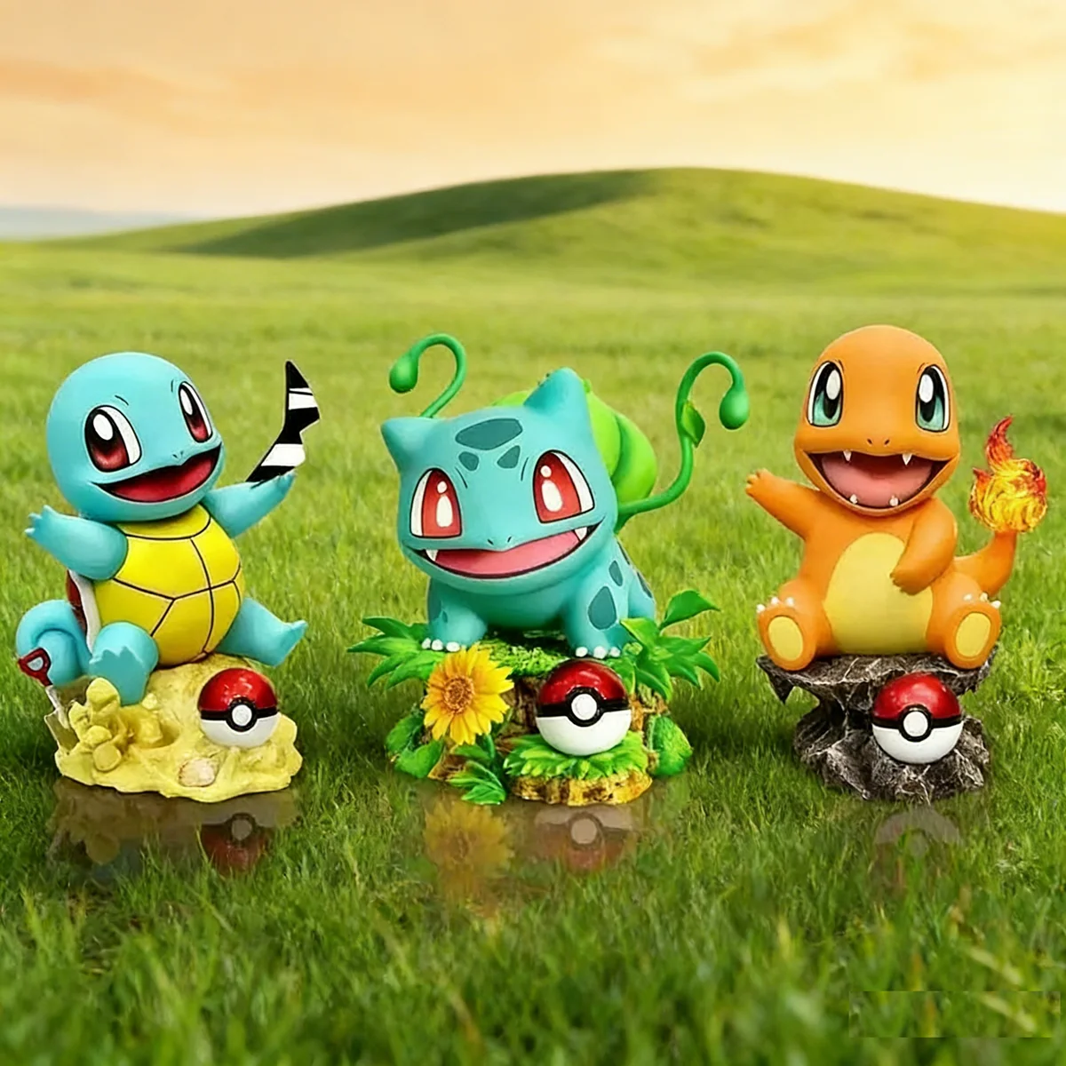10cm-anime-pokemon-figura-de-acao-charmander-bulbasaur-squirtle-figuras-estatua-pvc-ornamento-colecao-modelo-brinquedos-para-criancas