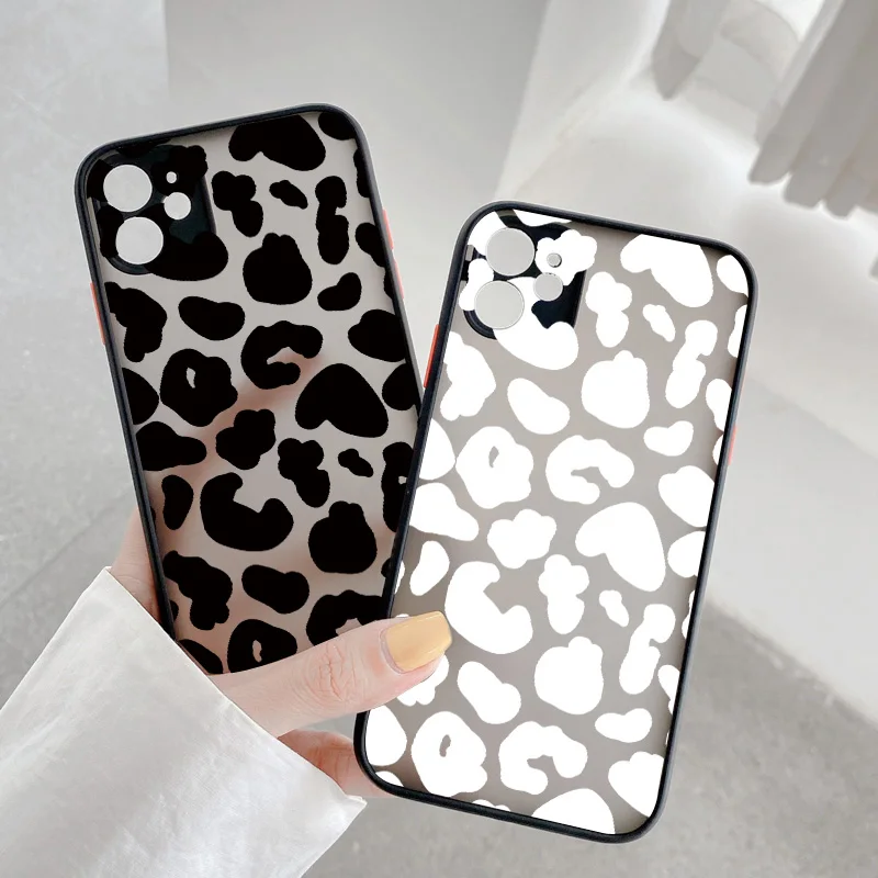 Gimfun Cartoon Zebra Phone Case for IPhone 15 13 12 11 Pro Max Mini 8 7 Plus SE 2020 X XR Xs Max Cow Shockproof Back Cover