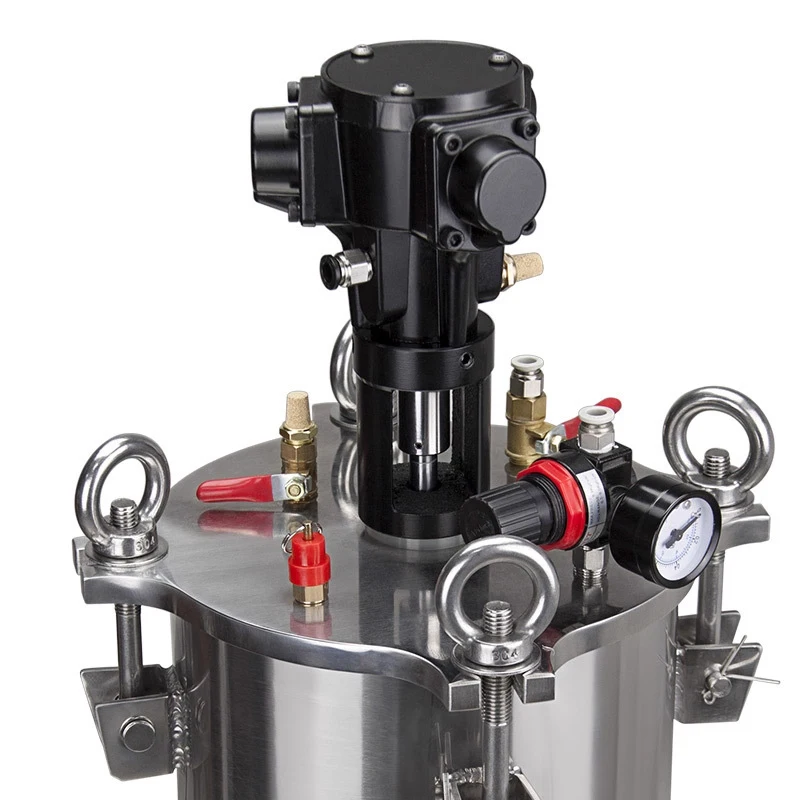 

Pressure Tank Stainless Steel Barrel Dispensing Valve Storage Barrel 1-10 Pneumatic Agitation Pressure Barrel Dispensing Machine