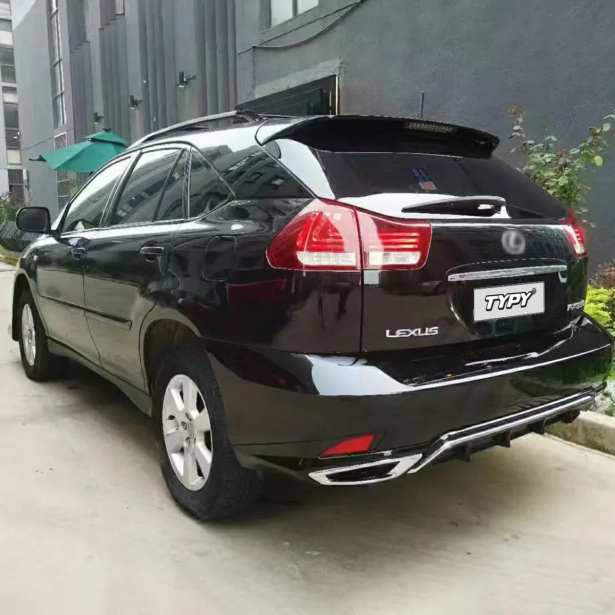 

TYPY Car Upgrades For 2004-2008 Lexus RX330 Replace RX350 front and rear bumper grille hood fender headlights taillight body kit