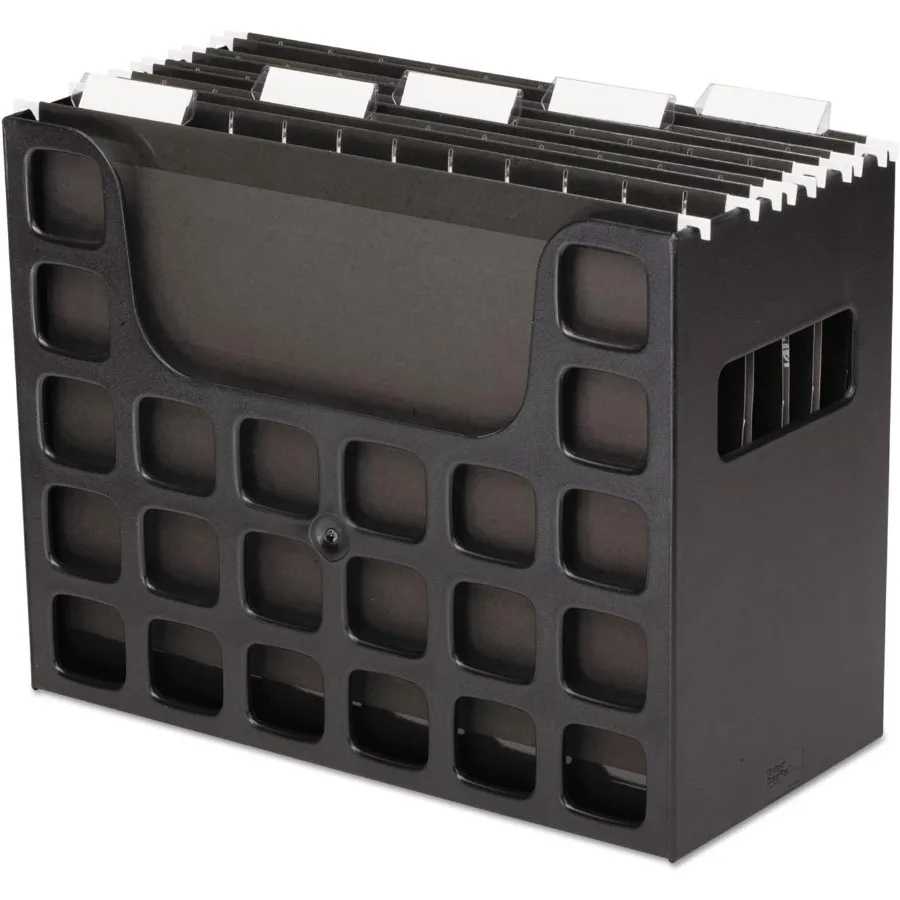 Pendaflex Portable Desktop File Side Handles for Efficient Organization in Office or Home Workspaces Hanging File Folders with