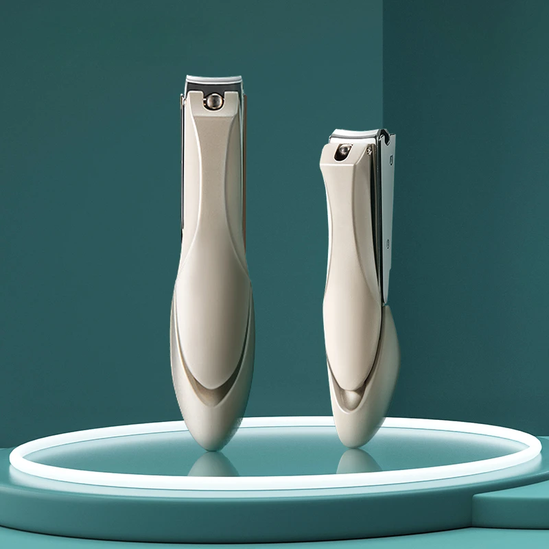 

Nail Clippers Stainless Steel Anti Splash Fingernail Cutter Manicure Tools Bionics Design Nail Trimmer Pedicure Scissor