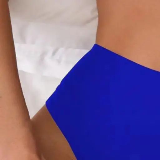 

Women Sexy Swimming Briefs High Waist Solid Color Back Cutout Swim Trunks Quick-drying Bikini Bottom Swimwear