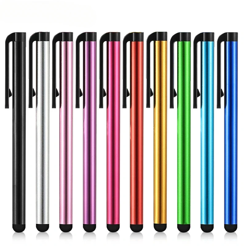 Universal Stylus Pen For iPhone 13 iPad Pro Samsung Tablet Android Portable Touch Pen For All Capacitive Screen With Pen Clip