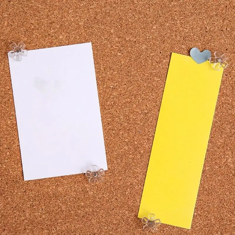 Pastillas empuje flores y5JB 100pcs para tablón boletín corcho corcho tablero pan tachones pulgar