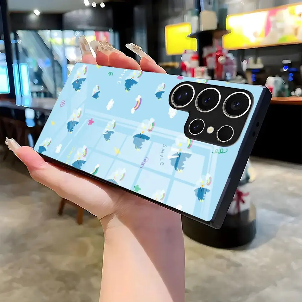 Mascot G-GMMTV Phone Case For Samsung S26 S25 Edge S24 S23 S22 Ultra Plus Fe A57 A37 A17 A56 5G Glass Cover