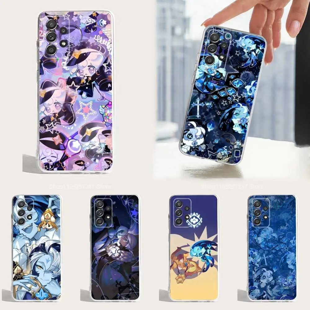 

C-Cookie R-Run K-Kingdom For Samsung A30,71,51,S9,10,20,Ultra,S22,23,21,PIus,FE,Lite,Transparent, Silicone Case