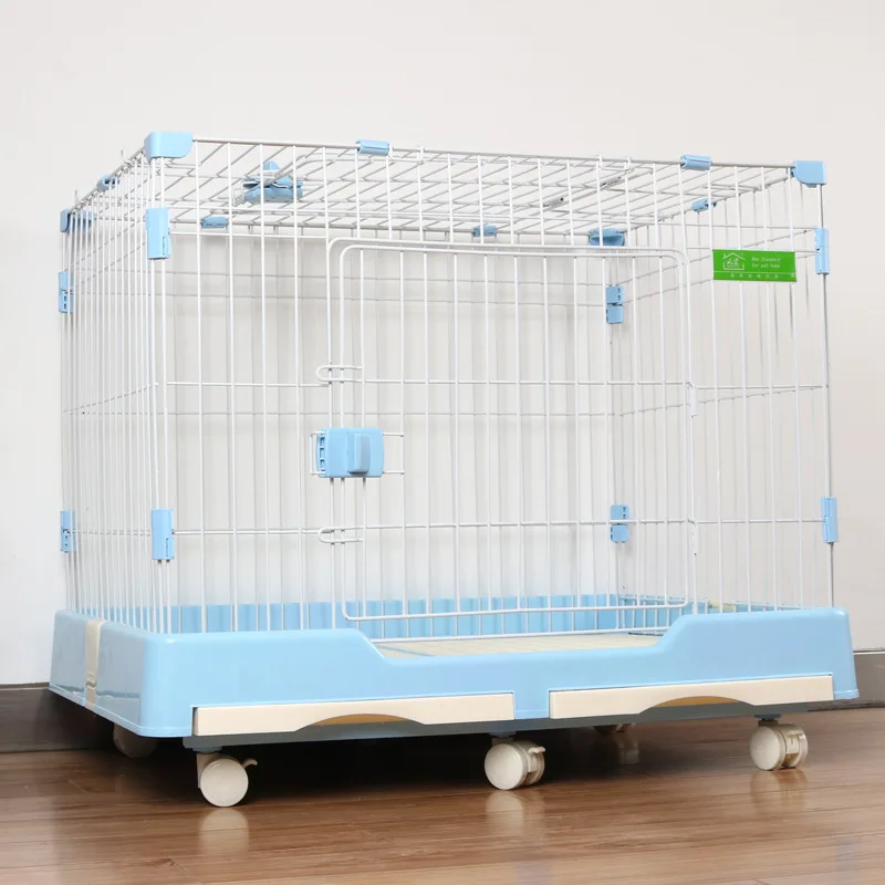 

Teddy small pet dog cat cage rabbit cage villa isolation fence Pet Cages 99*62*75 cm