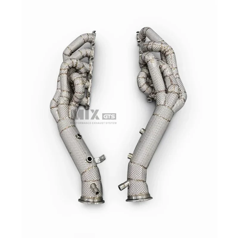 

Stainless Steel Exhaust Collectors, High Flow Exhaust Headers for Lamborghini Huracan STO EVO Spyder 5.2 2019-2020