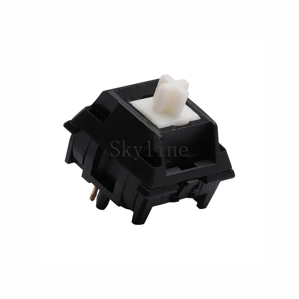 NEW BOBA BLACK U4 (Silent Tactile)  Customized Mechanical Keyboard Switches 62g 68g 5pin