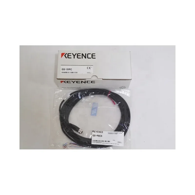 

keyence GS-P8C5 Cables for M12 connector type models Standard Standard type (8-pin) 5 m