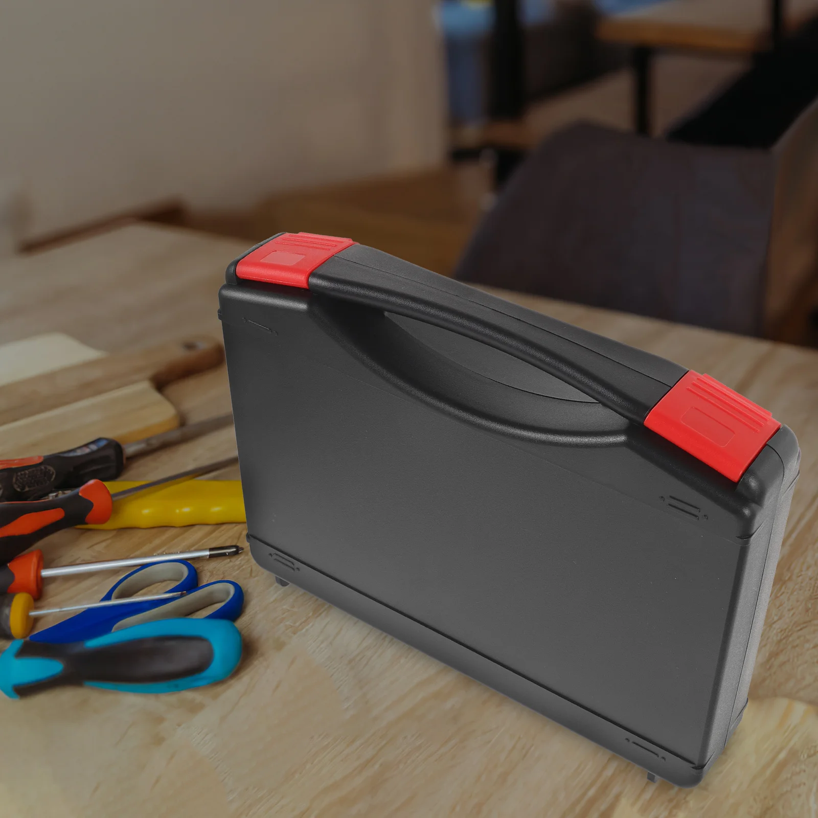 Tool Storage Box Mini Small Heavy Duty Toolbox Tools Container Case Plastic Vehicle Travel Maintenance Essential