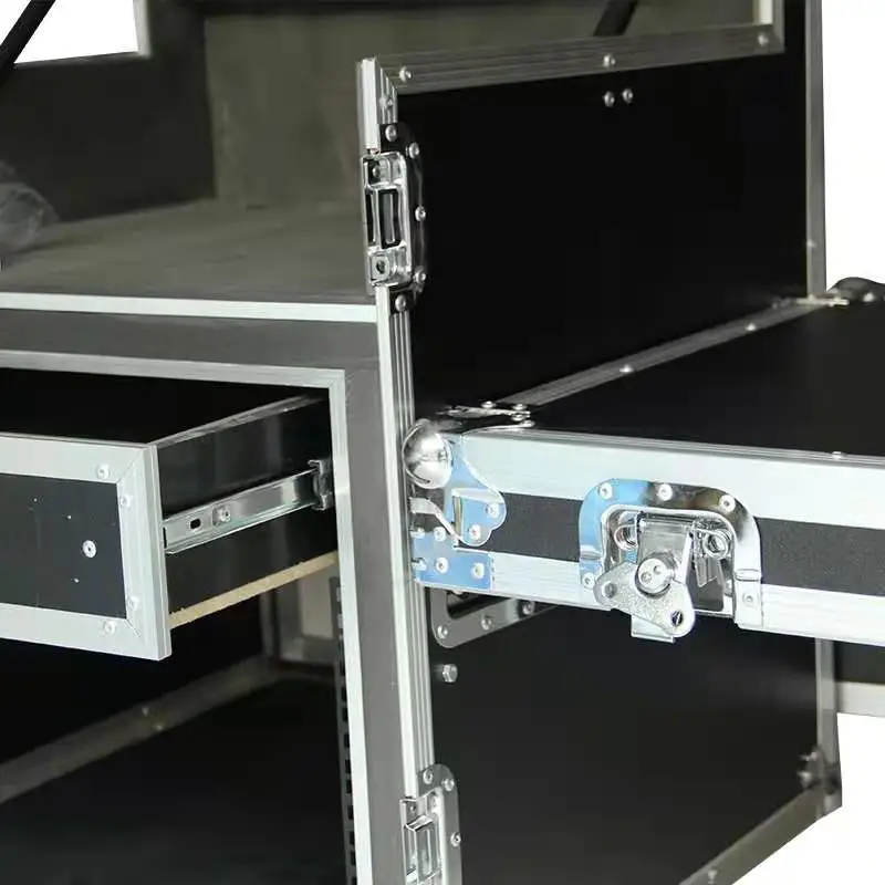Professional 16u mixer power amplifier chassis air case 12u audio 8u stage performance equipment cabinet production