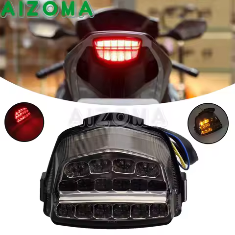 Smoke LED Taillight Turn Signal Brake Lamp For Honda CBR1000RR CBR 1000 RR 2008-2016 2015 2014 Tail Light Assembly Indicator