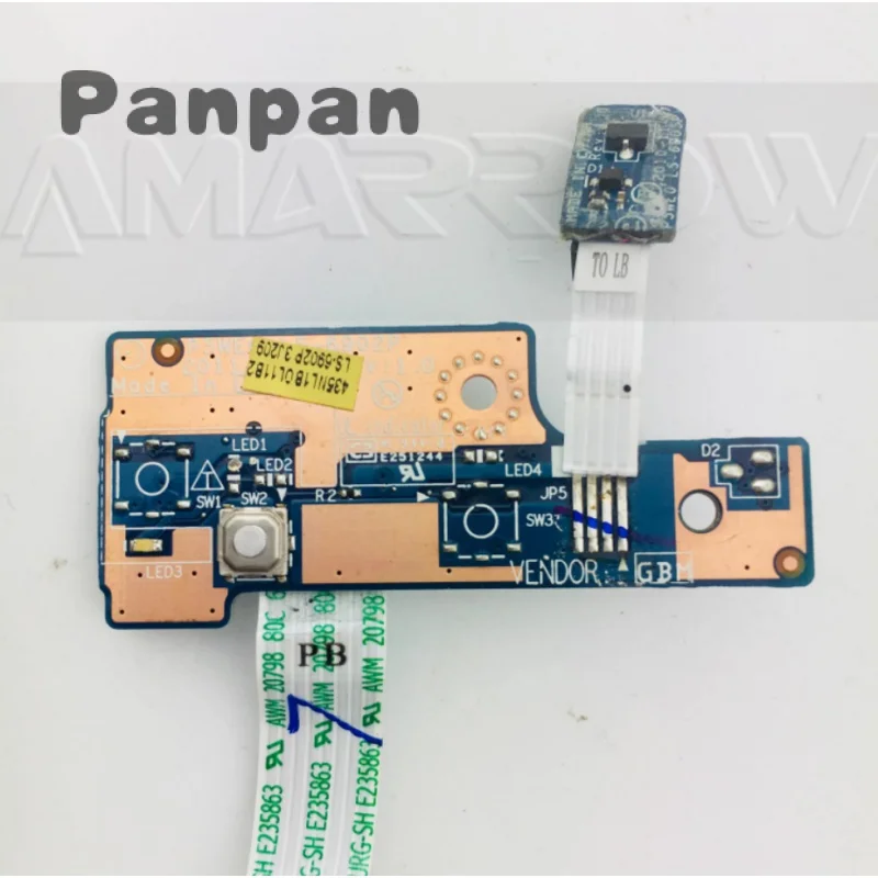 Original For Acer Aspire 5750 5750G Series Power Button Board With Cable P5WE0 LS-6902P 100% Tested Fast Ship