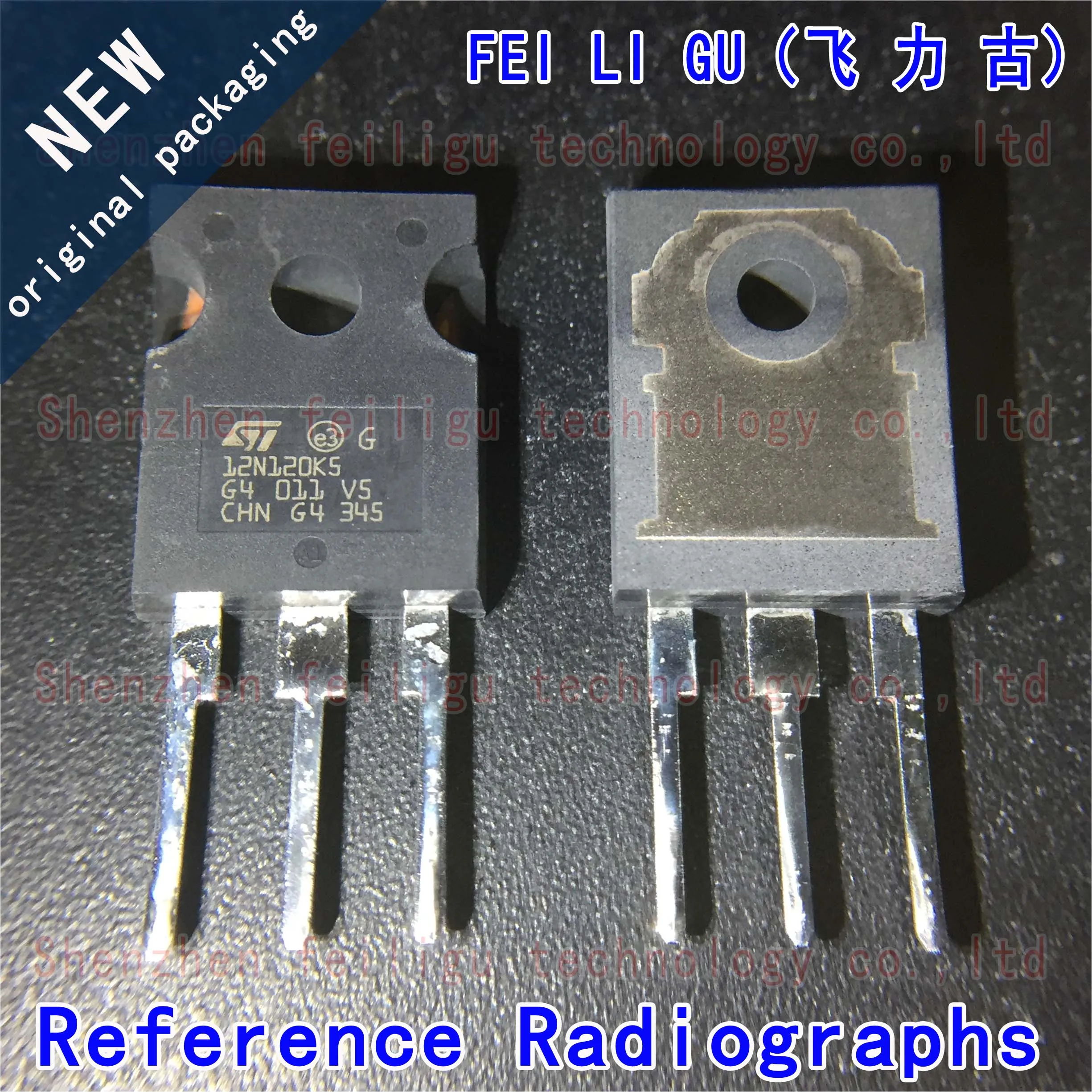 1~30PCS 100% New original STW12N120K5 12N120K5 Package:TO-247-3 1200V 12A 250W N-channel MOSFET