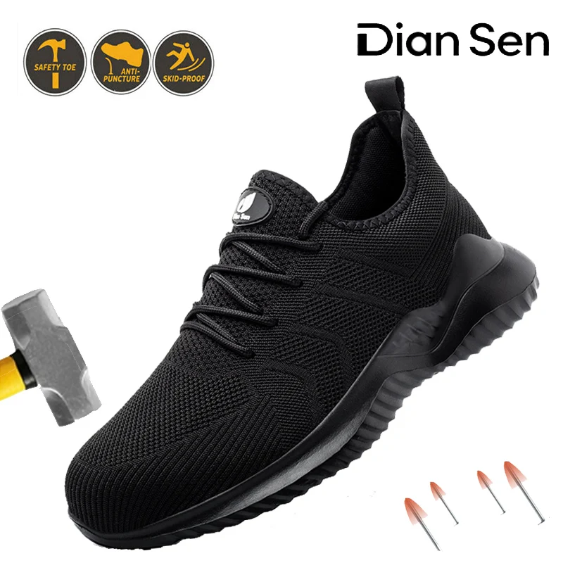 

Рабочая обувь и ботинки Противоударная защитная обувь Мужские походные ботинки Защитная обувь Износостойкая промышленная обувь Легкая дышащая обувь