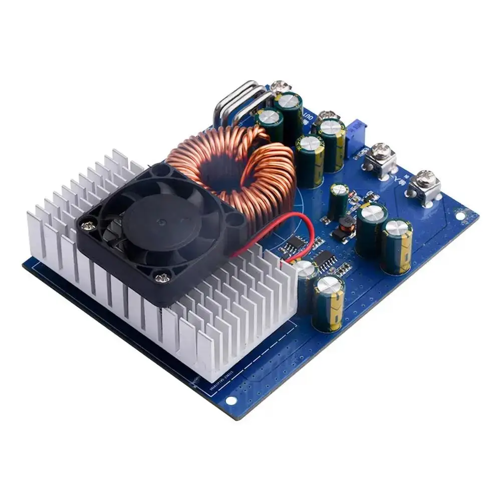 

YJL 1000W 50A DC-DC Buck Converter 25V-90V to 2.5V-50V Adjustable Step DownModule Wide Voltage Regulators