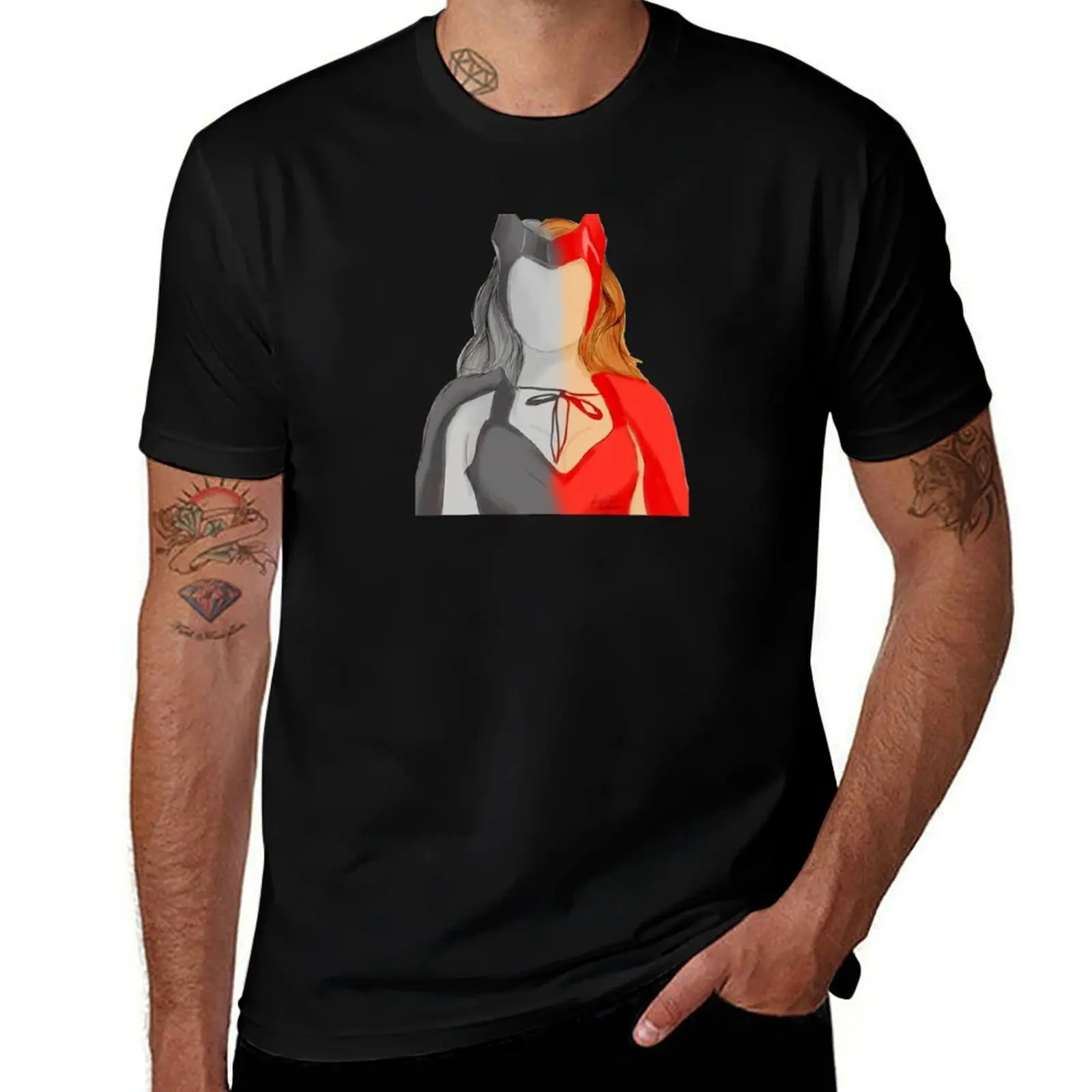 Wanda’s reality T-Shirt Basic Solid Color Short Sleeve T-Shirt