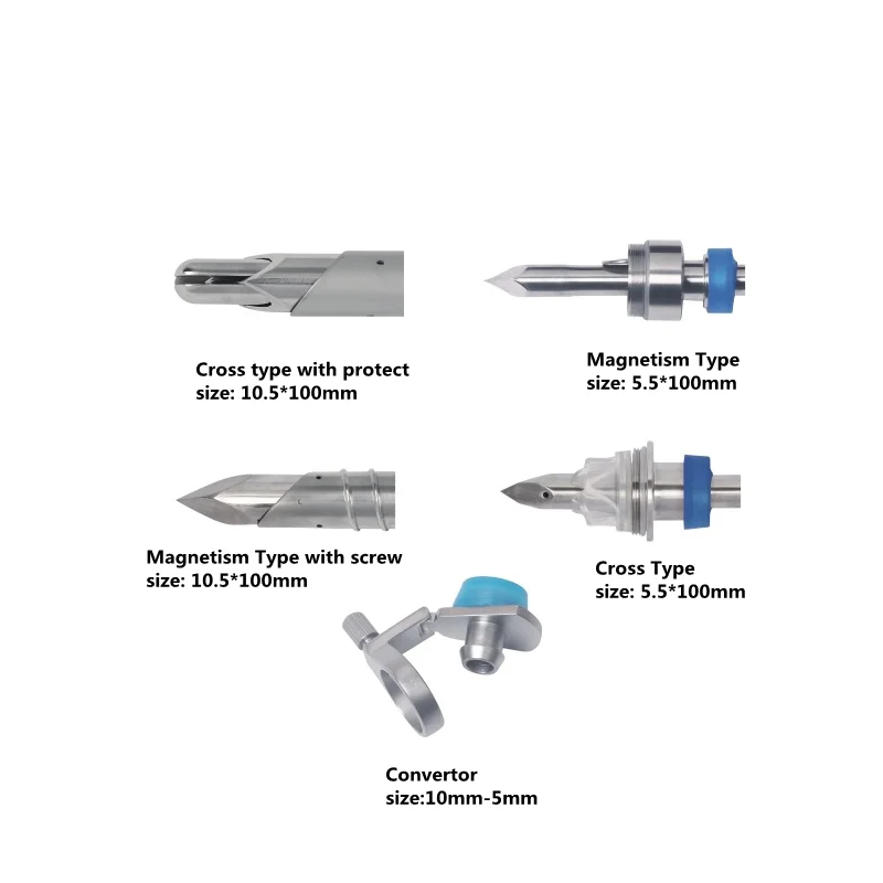 Surgical Laparoscopic Instruments Reusable Laparoscopic Trocar  stainless steel laparoscopy ethicon flexipath trocar