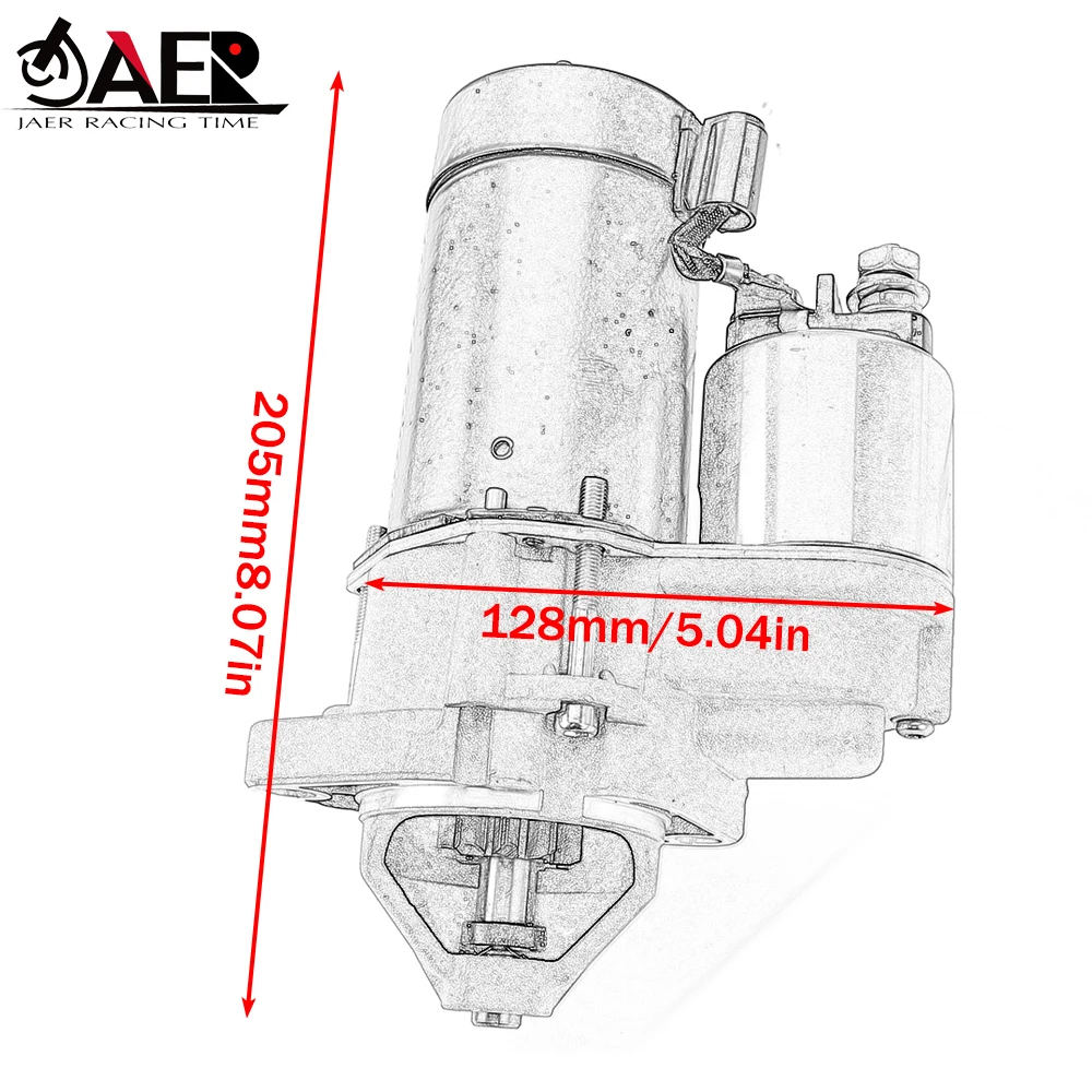 محرك بداية لـ Moto Guzzi V35 V40 V50 V65 V75 V85 V7 V10 V11 EV Quota Sport 850GT 1100 California Sport I Breva 750 1100