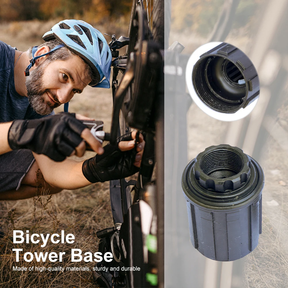 フラワードラムタワーベース実用的な MTB 自転車ハブタワーベース軽量バイク 7/8/9/10 スピードフリーハブボディ修理部品