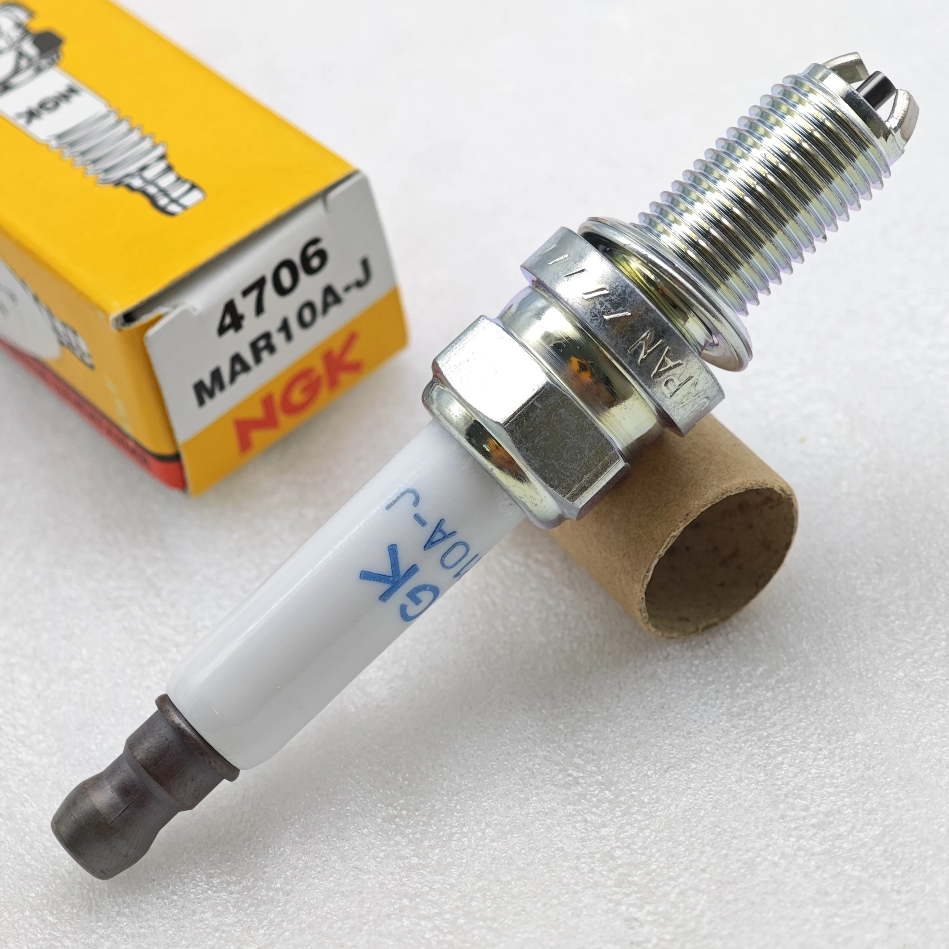 1pcs Original NGK Spark Plug MAR10A-J 4706 Applicable to DUCATI 1098,1198,848, DIAVEL, XDIAVEL, MONSTER, MULTISTRADA 1200 S etc