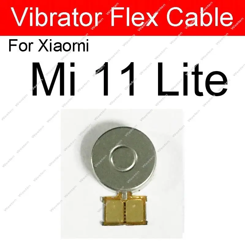 Motor Vibrator Module For Xiaomi Mi 10 11 Lite 10T 11T Pro Mi 11 Ultra 11i Vibrator Vibration Flex Cable Repair Spare Parts