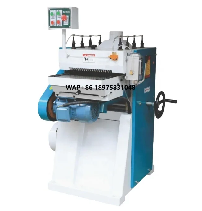 High Speed Woodworking Machinery Double Sided 300mm/400mm Electric Wood Thickness Planer Surface Bonder Thickness Machine
