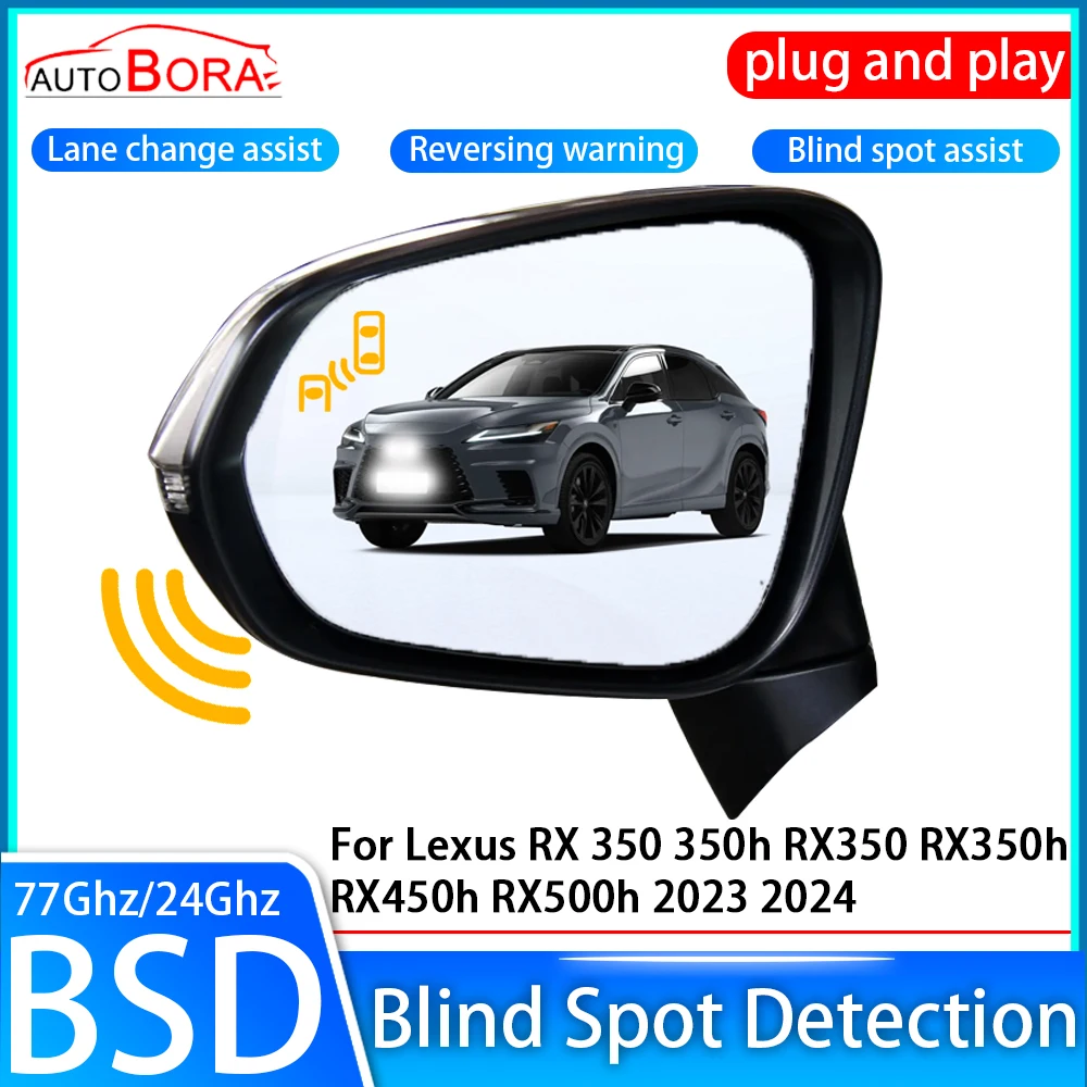 Car Blind Spot Detection System BSD BSA BSM Sensor Drive Rear Mirror Monitoring for Lexus RX 350 350h RX350 RX350h RX450h RX500h